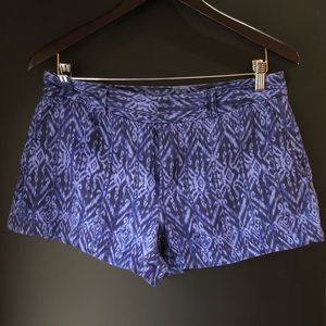 Cynthia Rowley blue dress shorts